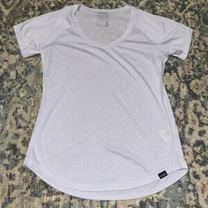 Patagonia Capilene Cool Trail Tee- Lavender- Small